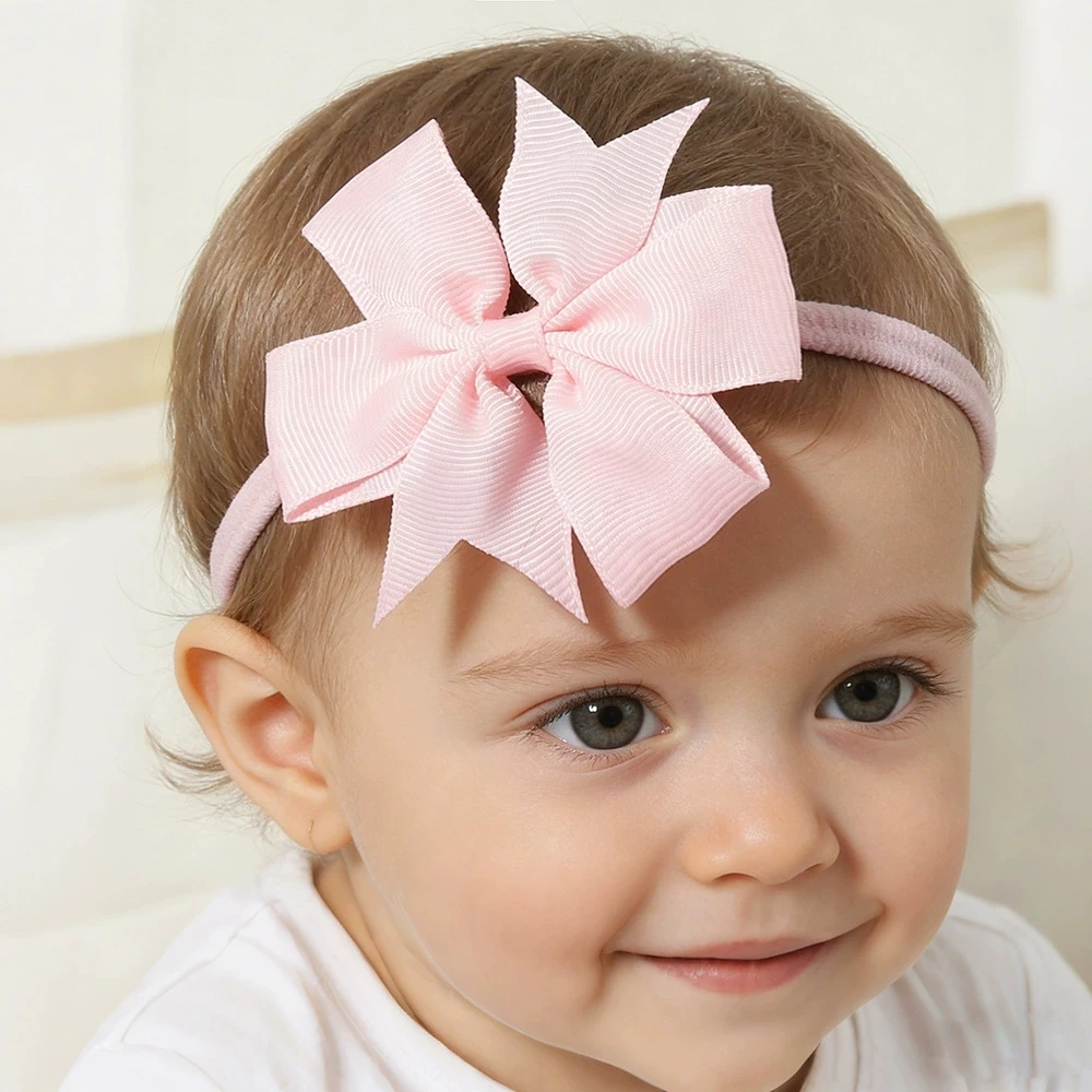 Pinwheel Rribbon Bow Hairband baby Newborn Photoshoot Bow Nylon Headbands Toddlers Headwear Baby Hairbow knot Hair Accessories
Pinwheel Rribbon Bow Hairband baby Newborn Photoshoot Bow Nylon Headbands Toddlers Headwear Baby Hairbow knot Hair Accessories