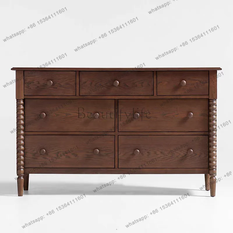 French retro solid wood chest modern simple living room storage decorative storage cabinet
French retro solid wood chest modern simple living room storage decorative storage cabinet
