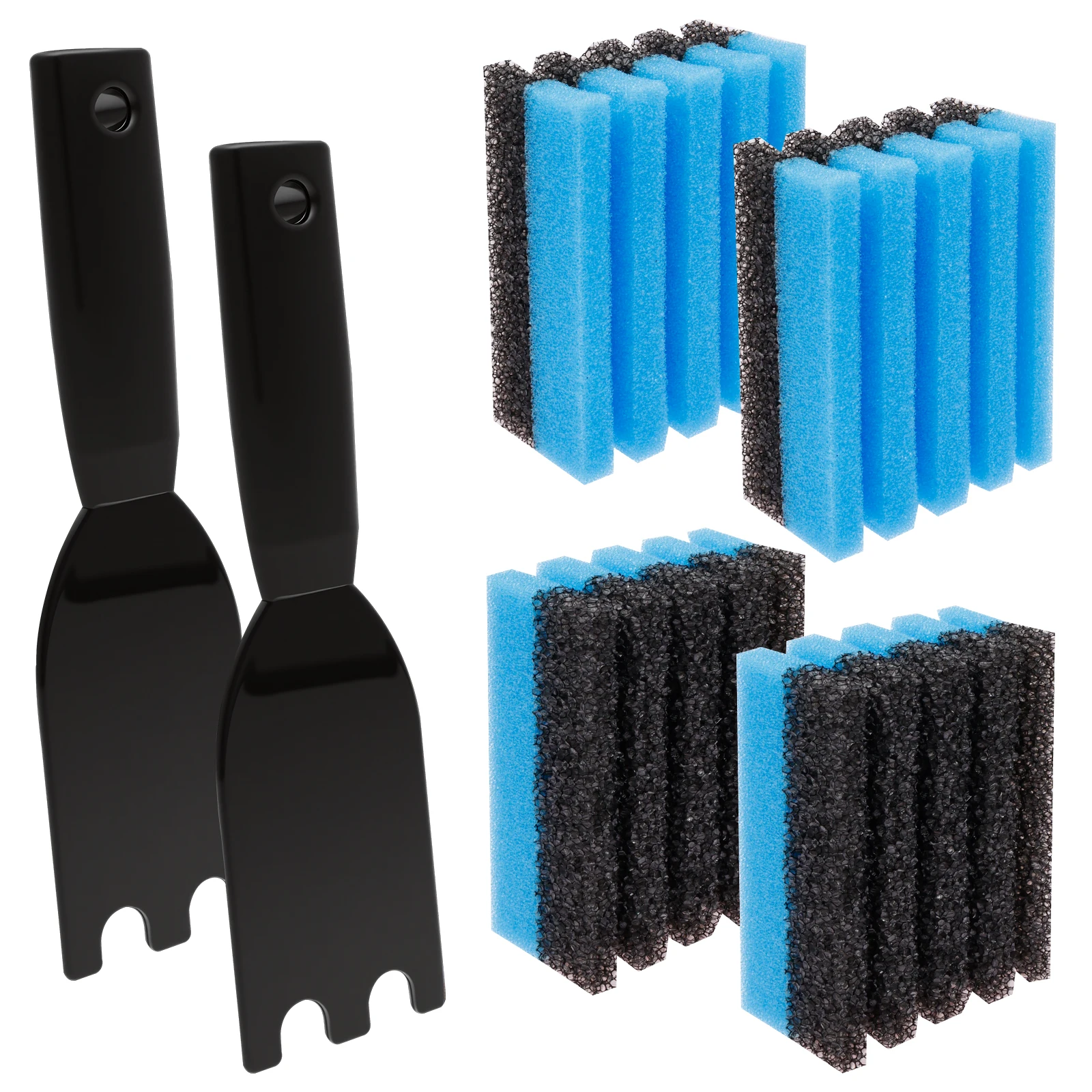 Cleaning Sponge and Grill Scraper for Indoor Outdoor Grills with Grooves Efficient Cleaning Sponge and Scraper for Waffle Makers
Cleaning Sponge and Grill Scraper for Indoor Outdoor Grills with Grooves Efficient Cleaning Sponge and Scraper for Waffle Makers