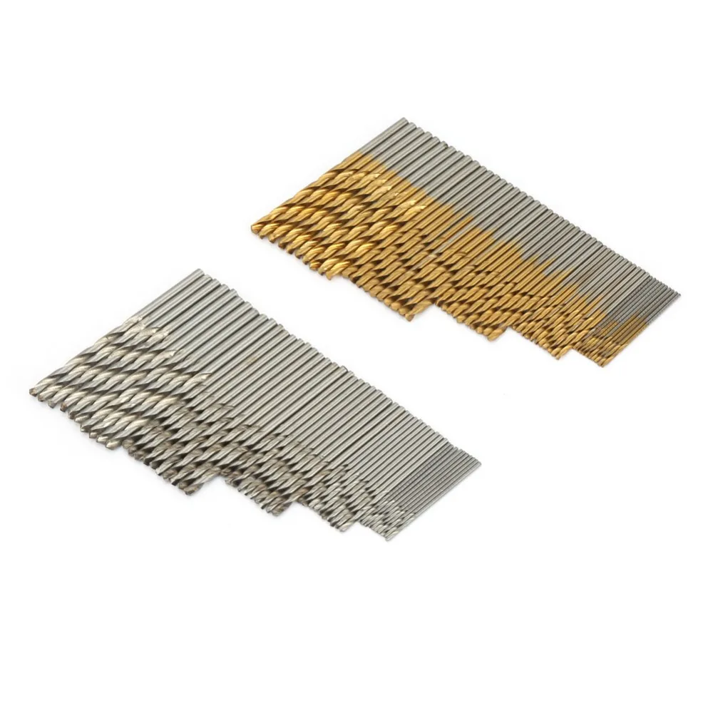 100pcs Titanium Coated Drill Bit Set High Speed Steel Twist Design HSS Twist Drill Bits White High Speed Steel Drill Bits
100pcs Titanium Coated Drill Bit Set High Speed Steel Twist Design HSS Twist Drill Bits White High Speed Steel Drill Bits