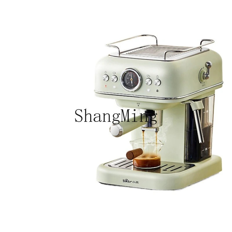 ZYH household small semi-automatic capsule coffee machine office bean grinder grinding
ZYH household small semi-automatic capsule coffee machine office bean grinder grinding