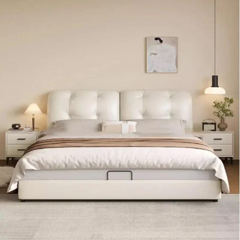 Bedroom Modern Bed Frame Double Queen Children Luxury Princess Bed Frame Headboards Space Saving Cama De Casal Lounge Furniture
Bedroom Modern Bed Frame Double Queen Children Luxury Princess Bed Frame Headboards Space Saving Cama De Casal Lounge Furniture