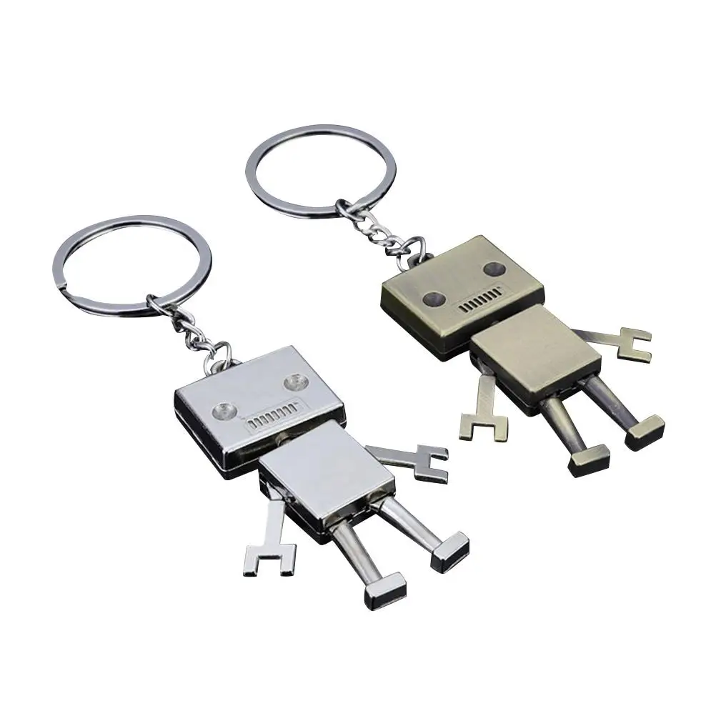 Couple Keychain 2 Pcs Women Figure Bag Charms Pendant Funny Keychains for Accessories Metal Robot Elegant Gift
Couple Keychain 2 Pcs Women Figure Bag Charms Pendant Funny Keychains for Accessories Metal Robot Elegant Gift