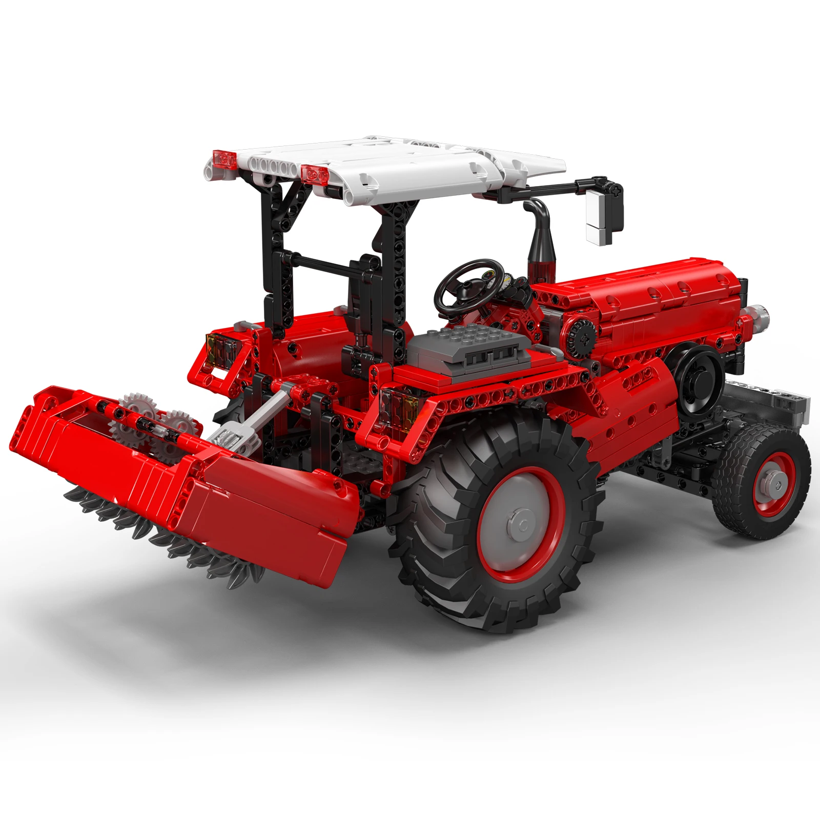 MOLD KING 1857pics Инженерная серия Сельскохозяйственный трактор Технический 17064 Строительные блоки Дистанционное управление Сборка кирпичей
MOLD KING 1857pics Инженерная серия Сельскохозяйственный трактор Технический 17064 Строительные блоки Дистанционное управление Сборка кирпичей