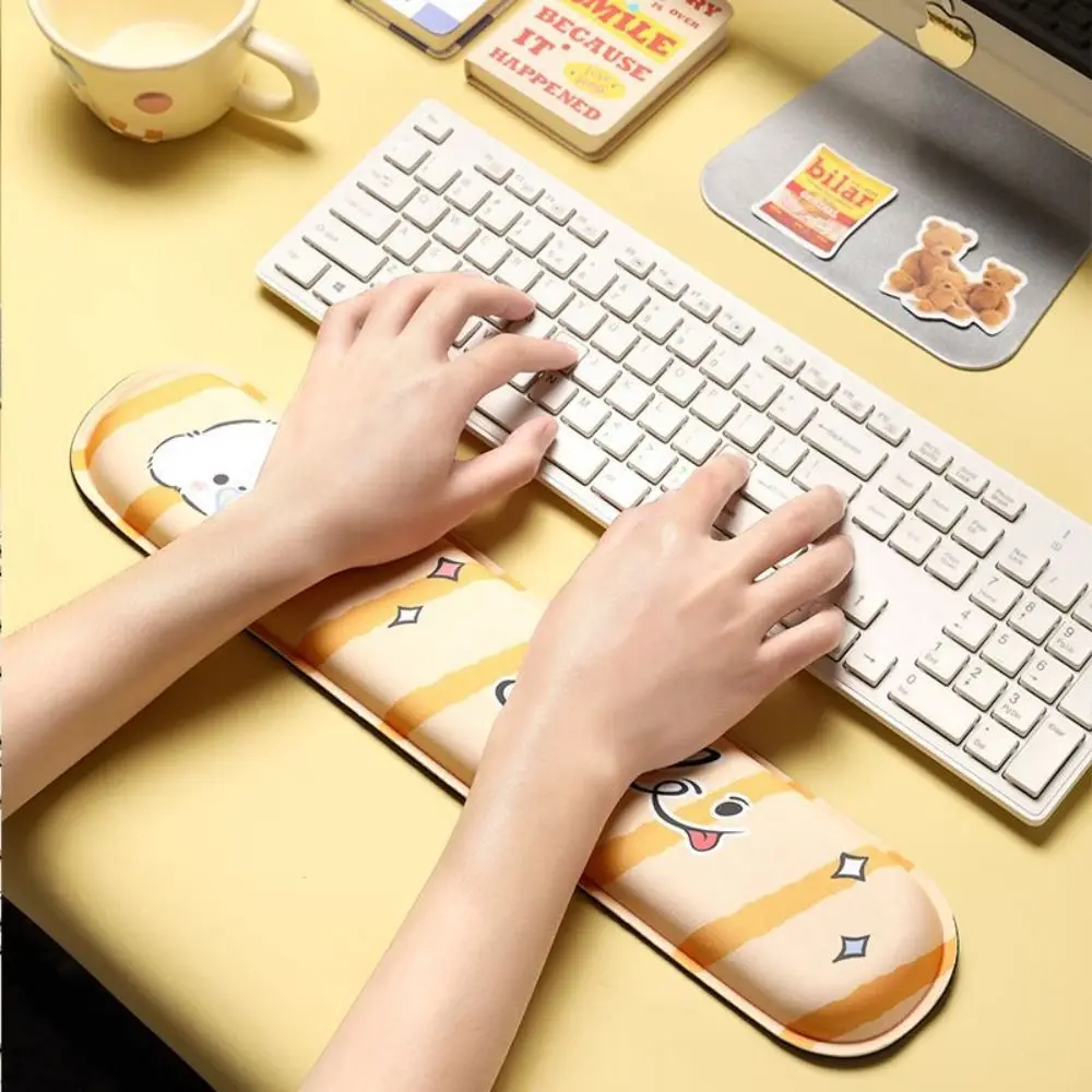 Shy Dog Keyboard&Mouse Wrist Rest Pacifier Smile Cartoon Mouse Rest Pad Milk Silk Fabric Kawaii Anime Animal Soft Pad Gift
Shy Dog Keyboard&Mouse Wrist Rest Pacifier Smile Cartoon Mouse Rest Pad Milk Silk Fabric Kawaii Anime Animal Soft Pad Gift