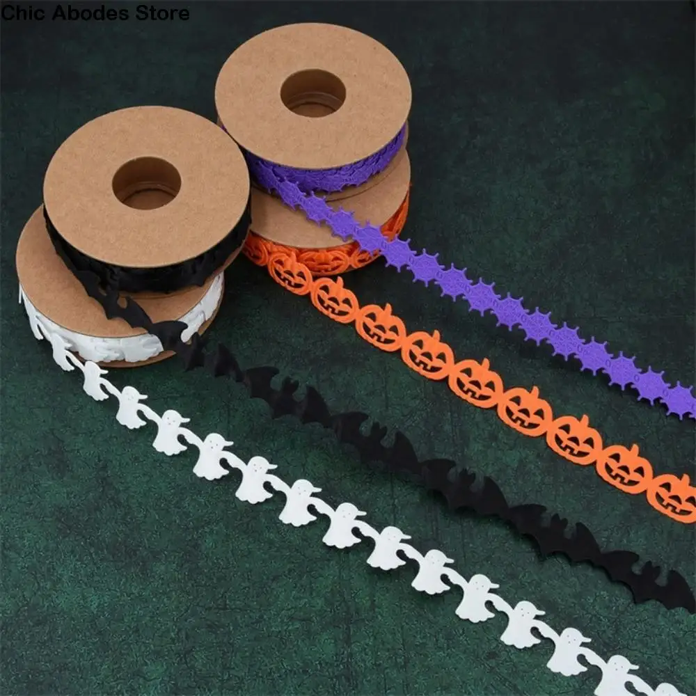 Pumpkin Halloween Decorative Ribbon Ghost Bat Halloween Packaging Gift Box Ribbon Handmade Skeleton DIY Ribbon Strips
Pumpkin Halloween Decorative Ribbon Ghost Bat Halloween Packaging Gift Box Ribbon Handmade Skeleton DIY Ribbon Strips