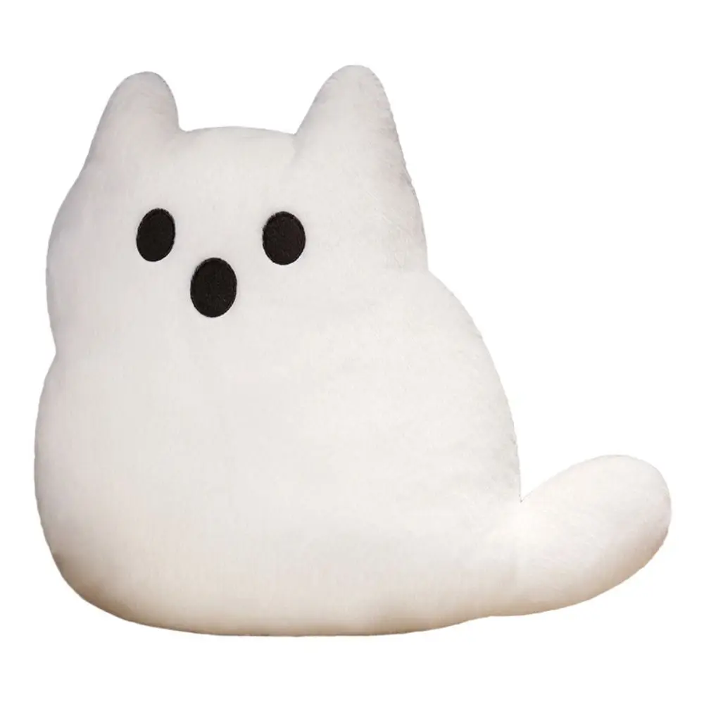 Halloween Style Ghost Cat Plush Toys PP Cotton Kawaii White Cat Plush Pillow Funny Cartoon Black Cat Plush Doll Home Decor
Halloween Style Ghost Cat Plush Toys PP Cotton Kawaii White Cat Plush Pillow Funny Cartoon Black Cat Plush Doll Home Decor