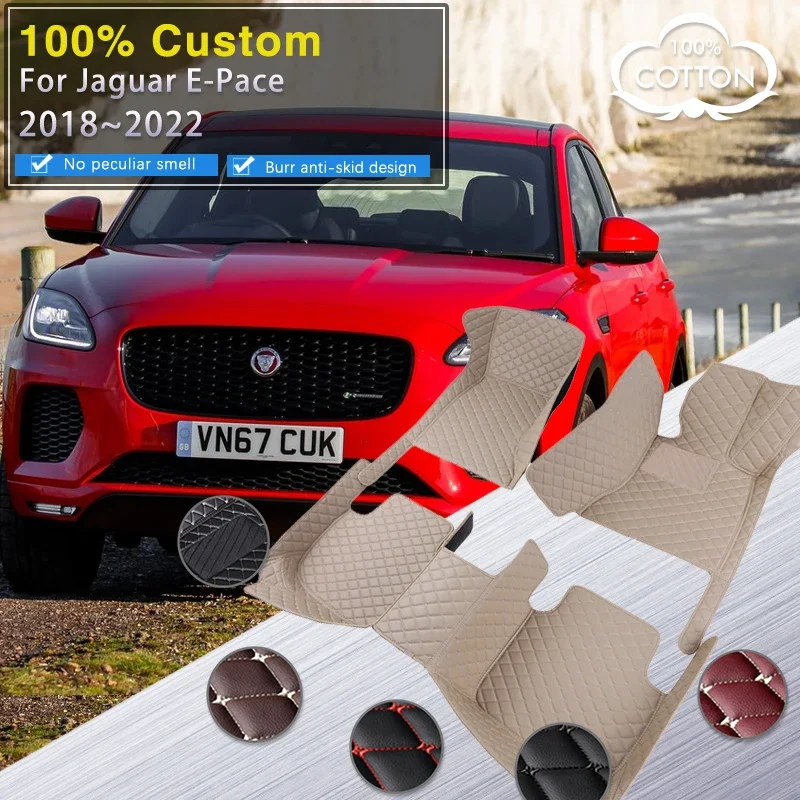 Качественные автомобильные коврики для Jaguar E-Pace EPACE E PACE X540 2018 ~ 2022 Роскошный кожаный напольный коврик Комплект ковров Детали интерьера Доступ к автомобилю
Качественные автомобильные коврики для Jaguar E-Pace EPACE E PACE X540 2018 ~ 2022 Роскошный кожаный напольный коврик Комплект ковров Детали интерьера Доступ к автомобилю