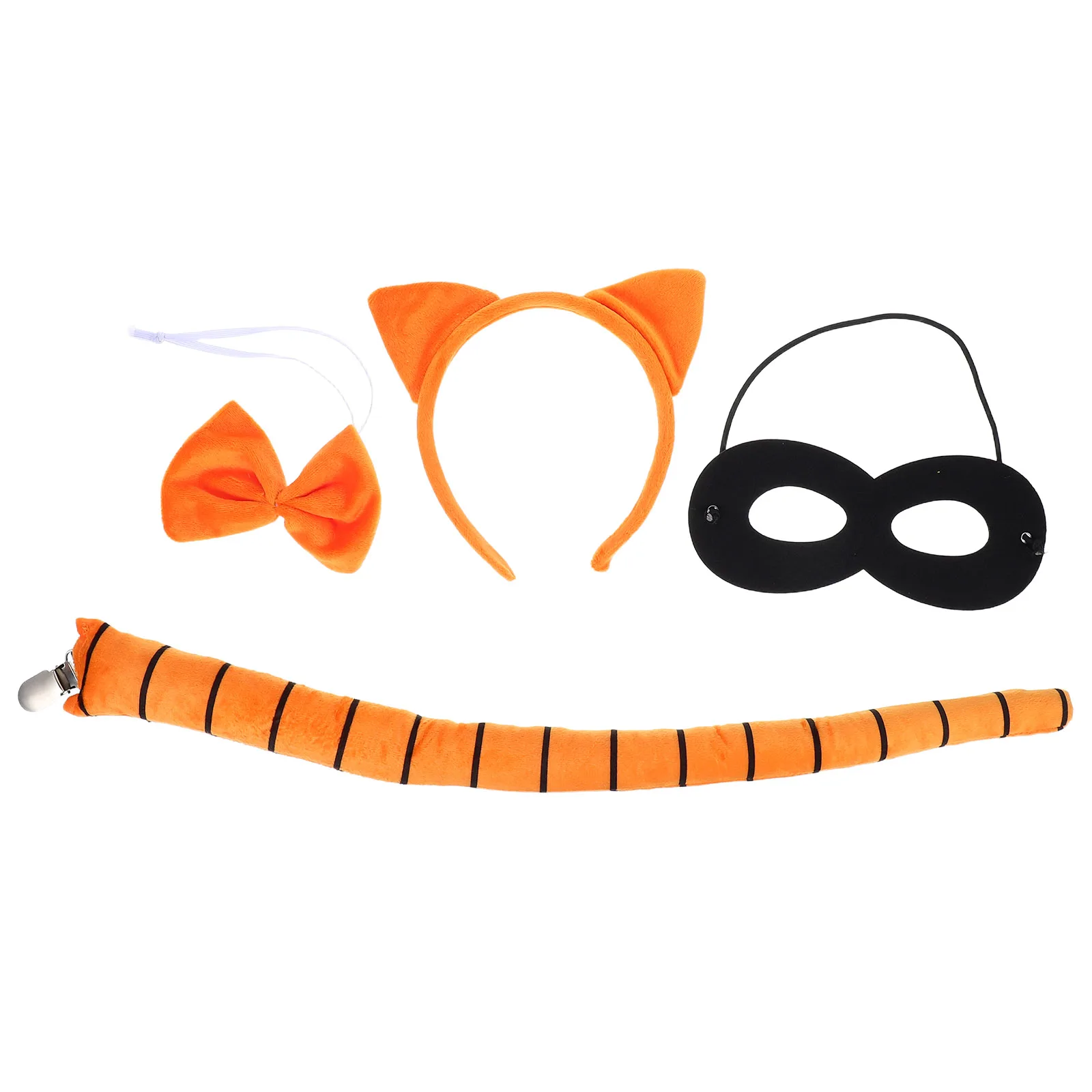 4 pcs Cat Ear Headband Eye Mask Cute Cosplay Props Halloween Party Accessories Women Costumes Stage Performances Themed Events
4 pcs Cat Ear Headband Eye Mask Cute Cosplay Props Halloween Party Accessories Women Costumes Stage Performances Themed Events