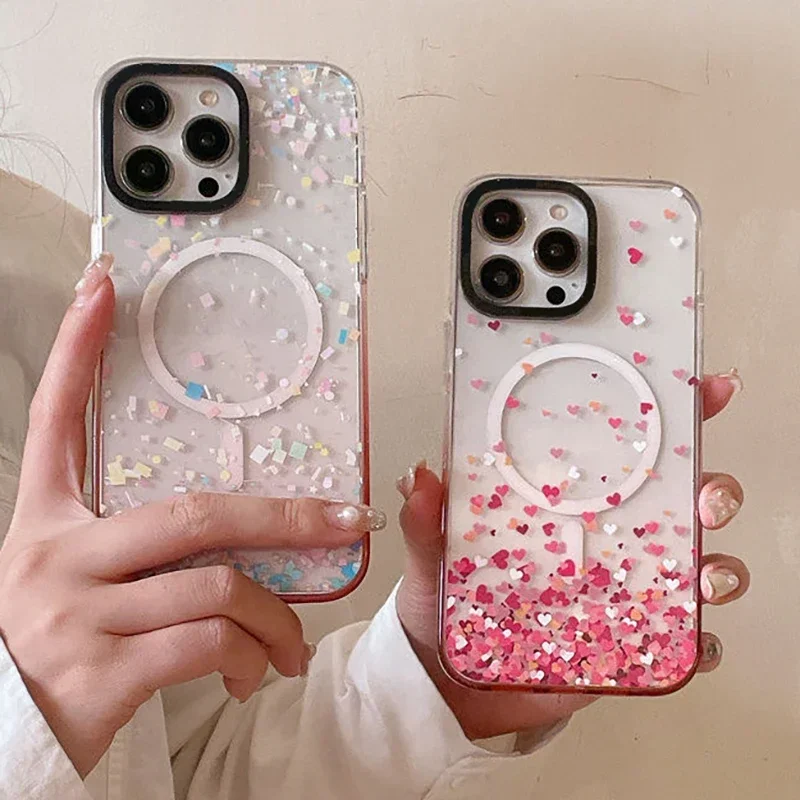 Colorful Hearts Candies Pink Gradient Transparent Border iPhone 13 14 15 Pro Max Case with MagSafe
Colorful Hearts Candies Pink Gradient Transparent Border iPhone 13 14 15 Pro Max Case with MagSafe