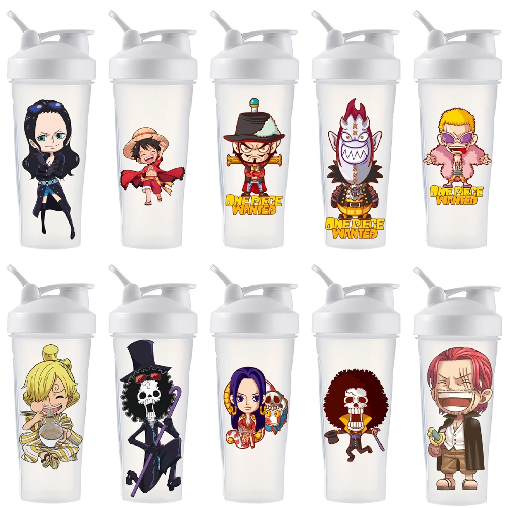 600ML ONE PIECE Cartoon Monkey D Luffy Water Bottle Straw Portable Plastic Albumen Powder Shaker Bottle Outdoor Sport Water Cup
600ML ONE PIECE Cartoon Monkey D Luffy Water Bottle Straw Portable Plastic Albumen Powder Shaker Bottle Outdoor Sport Water Cup