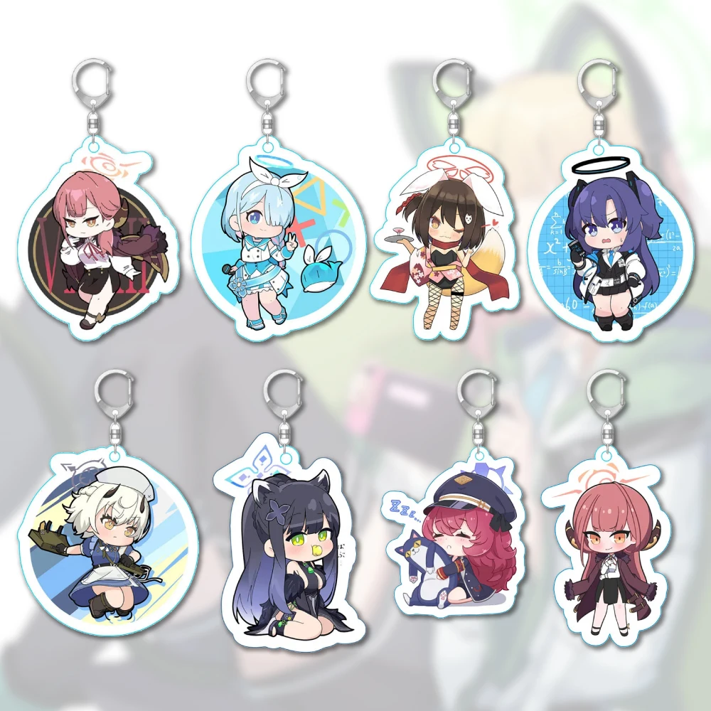 Diy Custom Blue Archive Game Peripherals Acrylic Keychain Q Version Cute Cartoons Girl Backpack Pendant Creative Holiday Gifts
Diy Custom Blue Archive Game Peripherals Acrylic Keychain Q Version Cute Cartoons Girl Backpack Pendant Creative Holiday Gifts