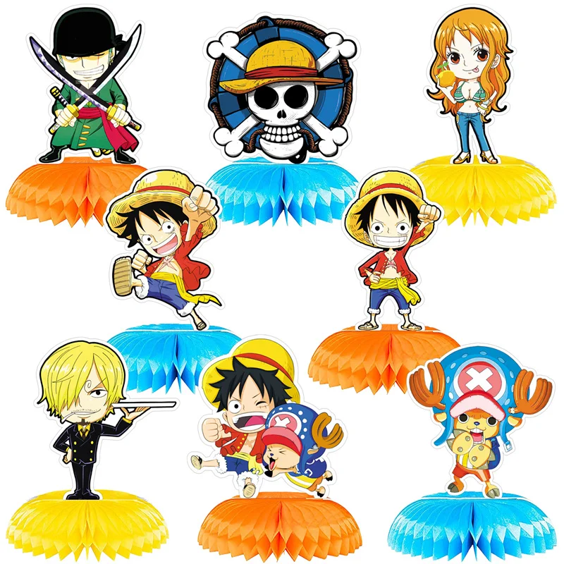 New 8 Pieces One Piece Birthday Party Decoration Kids Party Supplies Cupcake Decoration Background Centerpiece
New 8 Pieces One Piece Birthday Party Decoration Kids Party Supplies Cupcake Decoration Background Centerpiece
