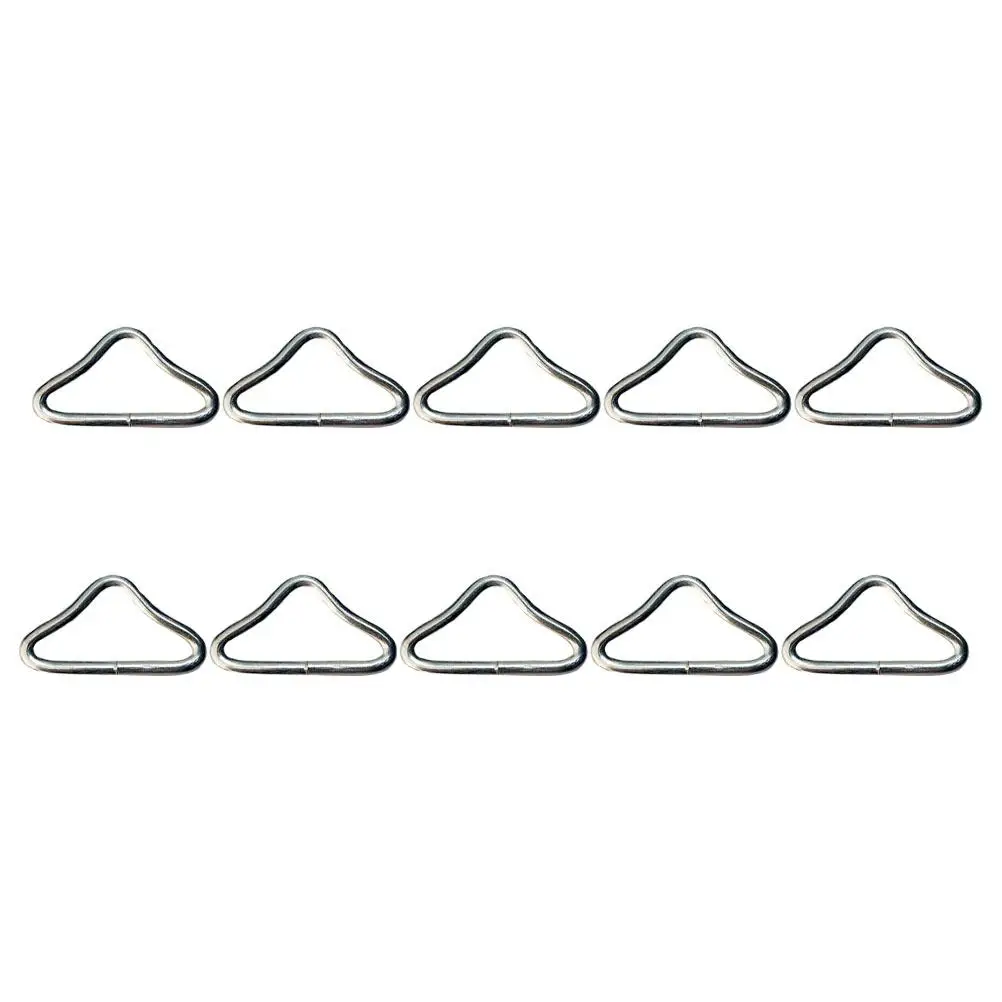 30 Pcs Metal Special Ring for Trampoline Child The Accessories Galvanized Steel Wire Triangle
30 Pcs Metal Special Ring for Trampoline Child The Accessories Galvanized Steel Wire Triangle