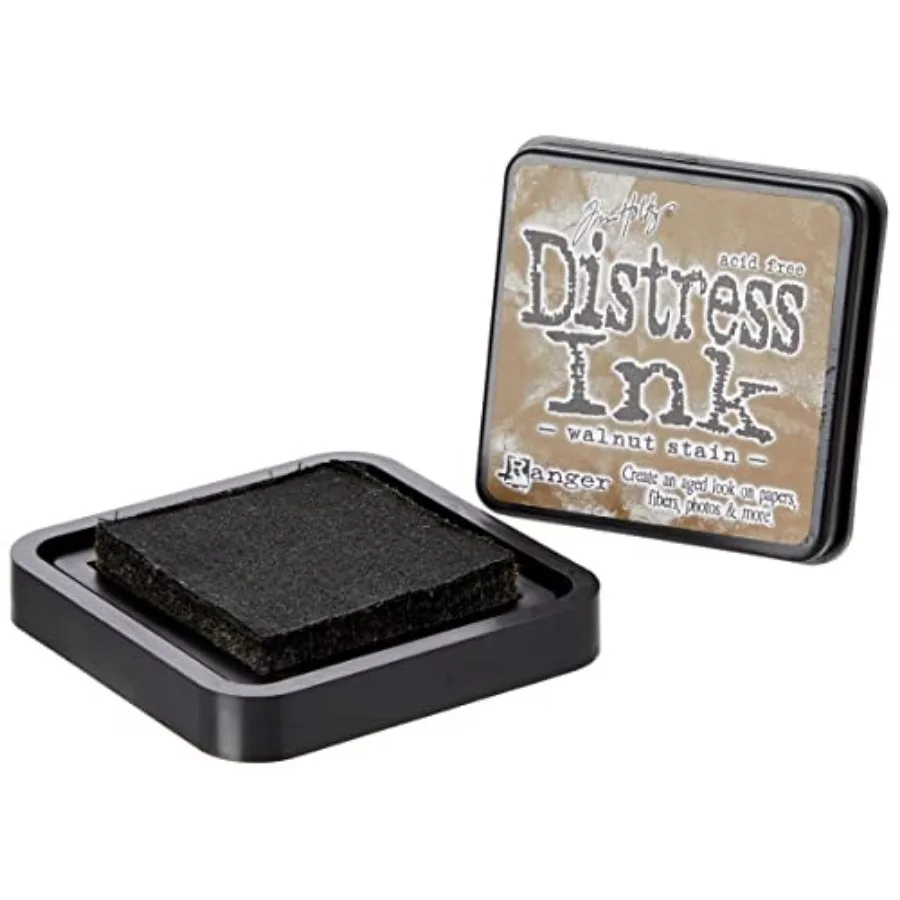 Tim Holtz Distress Ink Pad, Walnut Stain
Tim Holtz Distress Ink Pad, Walnut Stain