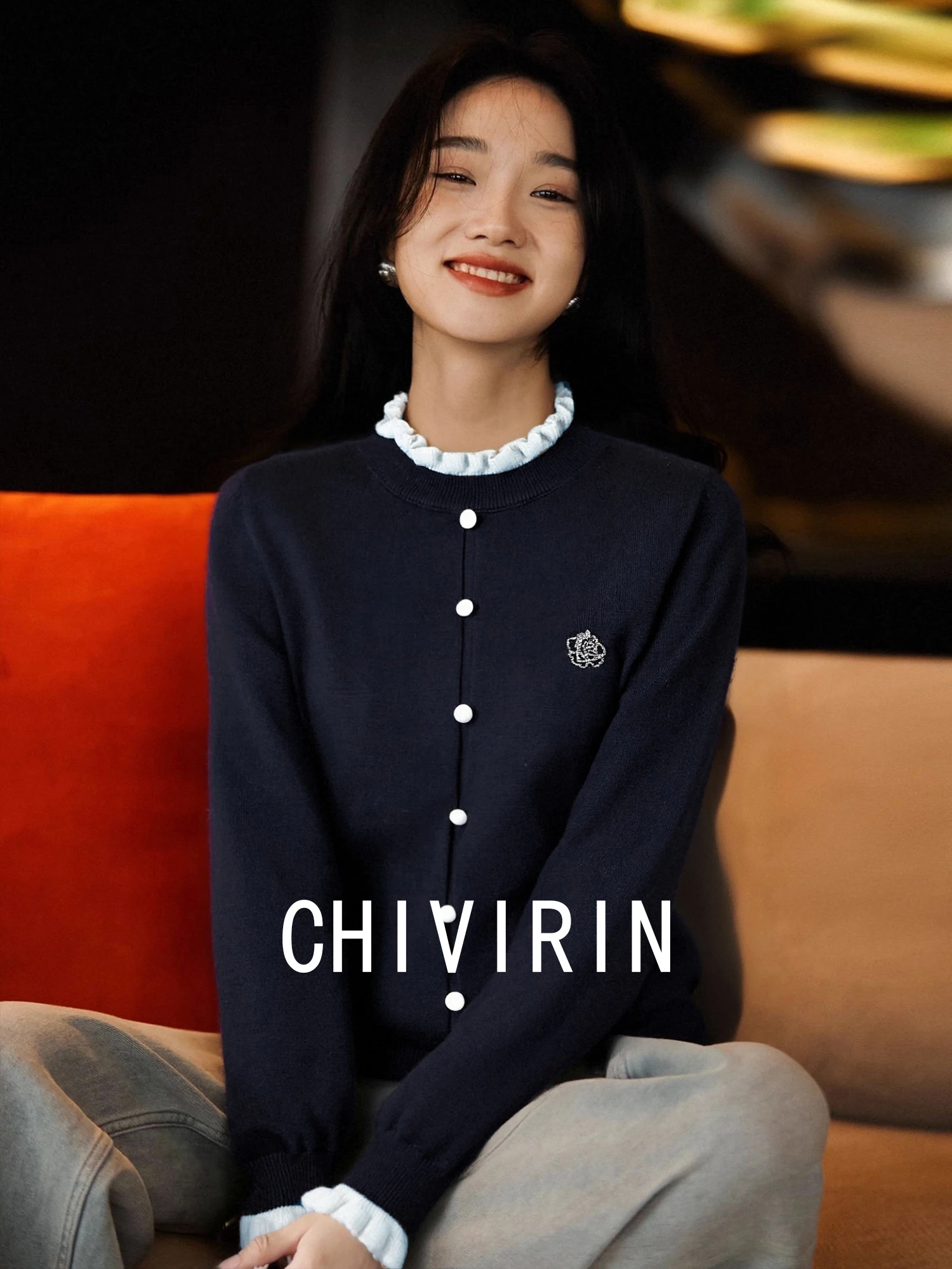 Женский вязаный свитер Ele ort Splice Camere с круглым вырезом из шелково-шерстяной смеси, весна-осень, простой французский стиль
Женский вязаный свитер Ele ort Splice Camere с круглым вырезом из шелково-шерстяной смеси, весна-осень, простой французский стиль