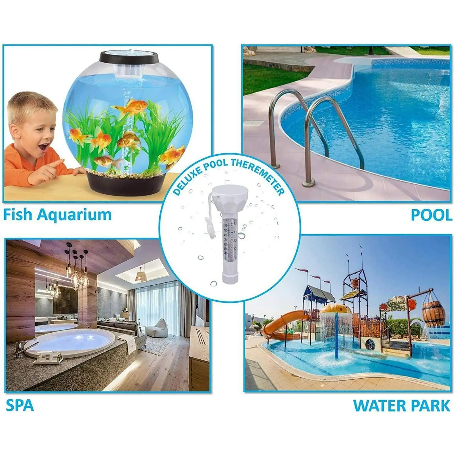 Large Floating Pool Thermometer Easy Read Dual Display Hot Tub Float Meter
Large Floating Pool Thermometer Easy Read Dual Display Hot Tub Float Meter