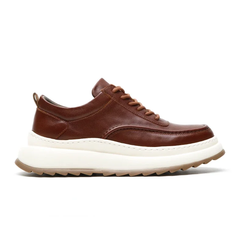2024 Spring New Men's Casual Shoes Genuine Leather Thick Sole Low Top Casual Sports Shoes
2024 Spring New Men's Casual Shoes Genuine Leather Thick Sole Low Top Casual Sports Shoes