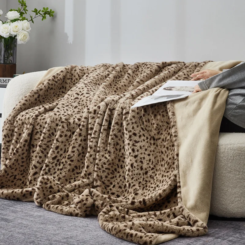 Cozy Bliss Luxury Faux Fur Throw Blanket Leopard Print Non Shedding Double Sided Sherpa Blankets Soft Fluffy Thick Warm Throws
Cozy Bliss Luxury Faux Fur Throw Blanket Leopard Print Non Shedding Double Sided Sherpa Blankets Soft Fluffy Thick Warm Throws