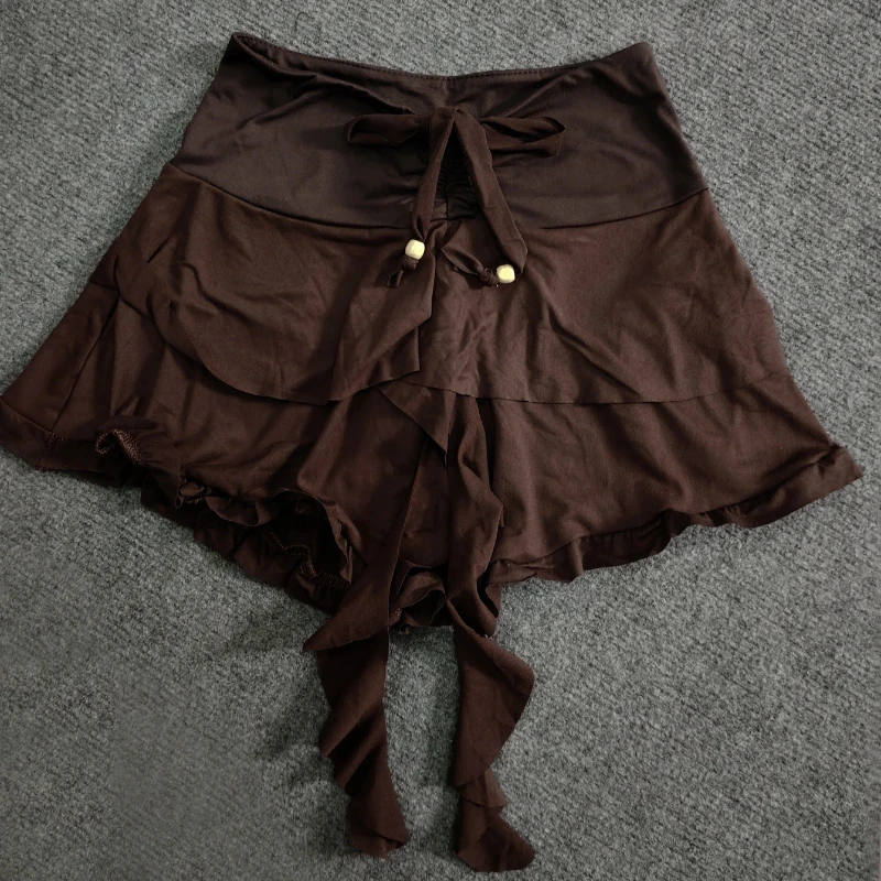 Summer New Women's Y2k Mini Skirt Sweet Ruffle Bow Tight Skirt Retro Summer Cute Short Skirt Outdoor Wear Harajuku Style
Summer New Women's Y2k Mini Skirt Sweet Ruffle Bow Tight Skirt Retro Summer Cute Short Skirt Outdoor Wear Harajuku Style