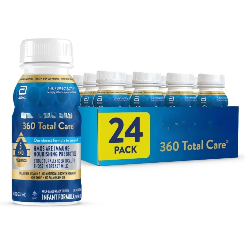 360 Total Care Infant Formula, Has 5 HMO Prebiotics, Our Closest Prebiotic Blend to Breast Milk, Non-GMO, Baby Formula
360 Total Care Infant Formula, Has 5 HMO Prebiotics, Our Closest Prebiotic Blend to Breast Milk, Non-GMO, Baby Formula