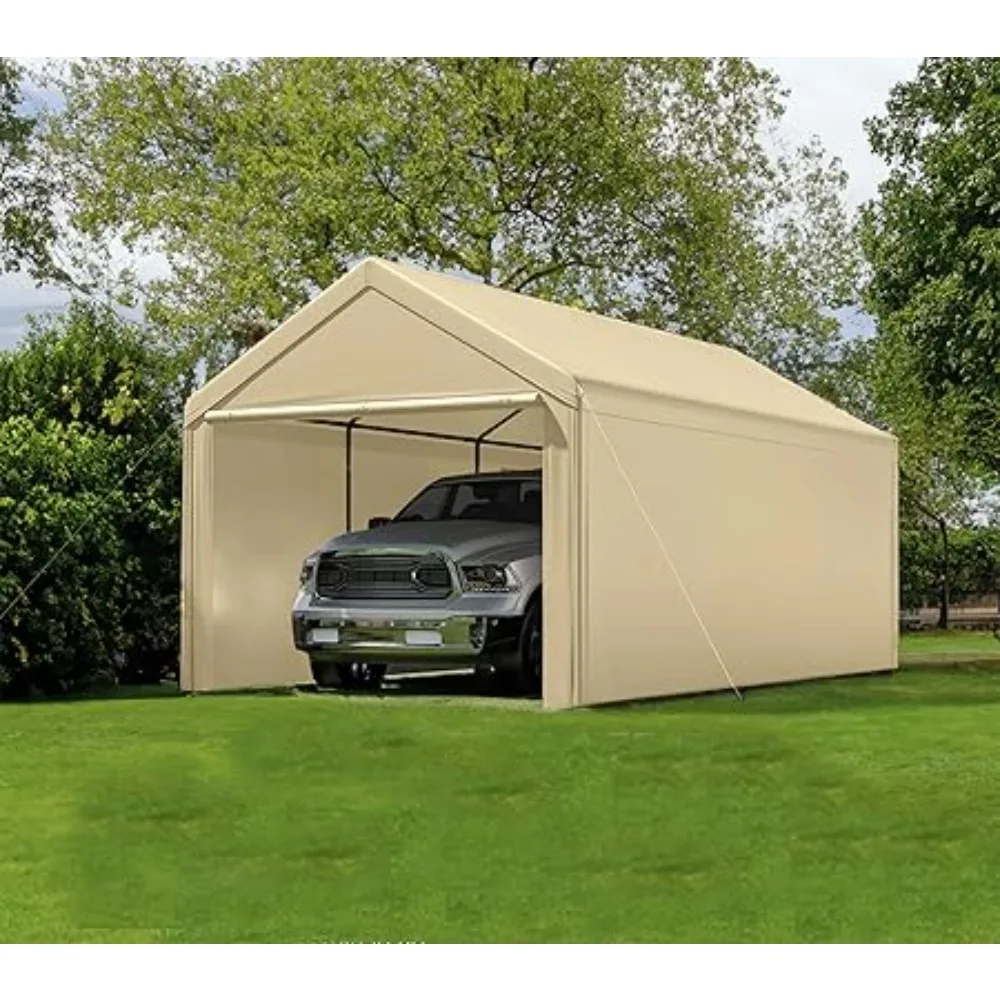 Outdoor Carport 10x20Ft Portable Carport,Outdoor Carport Garage Storage Shed,Portable Garage Party Tent,Beige
Outdoor Carport 10x20Ft Portable Carport,Outdoor Carport Garage Storage Shed,Portable Garage Party Tent,Beige