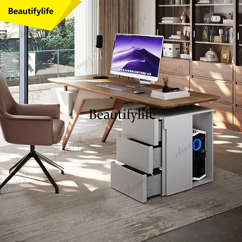 A17 Nordic Minimalist Solid Wood Desks Modern Simple Luxury High-End Computer Desk Designer Office Furniture escritorio oficina
A17 Nordic Minimalist Solid Wood Desks Modern Simple Luxury High-End Computer Desk Designer Office Furniture escritorio oficina