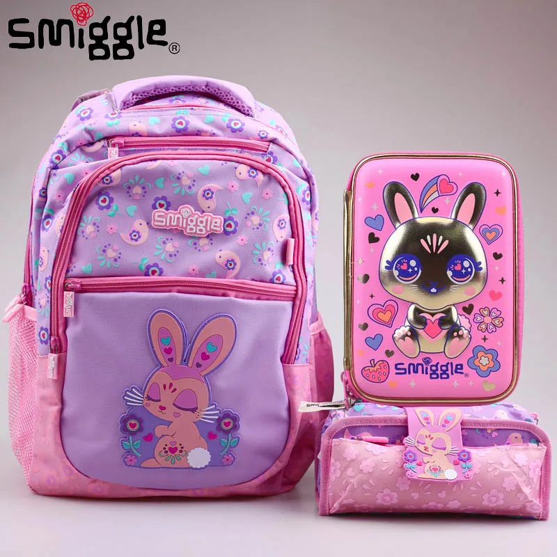 Genuine Australia Smiggle Children Large Rabbit Backpack Student Cartoon Animal School Bag Pencil Box Anime Backpack Gift
Genuine Australia Smiggle Children Large Rabbit Backpack Student Cartoon Animal School Bag Pencil Box Anime Backpack Gift