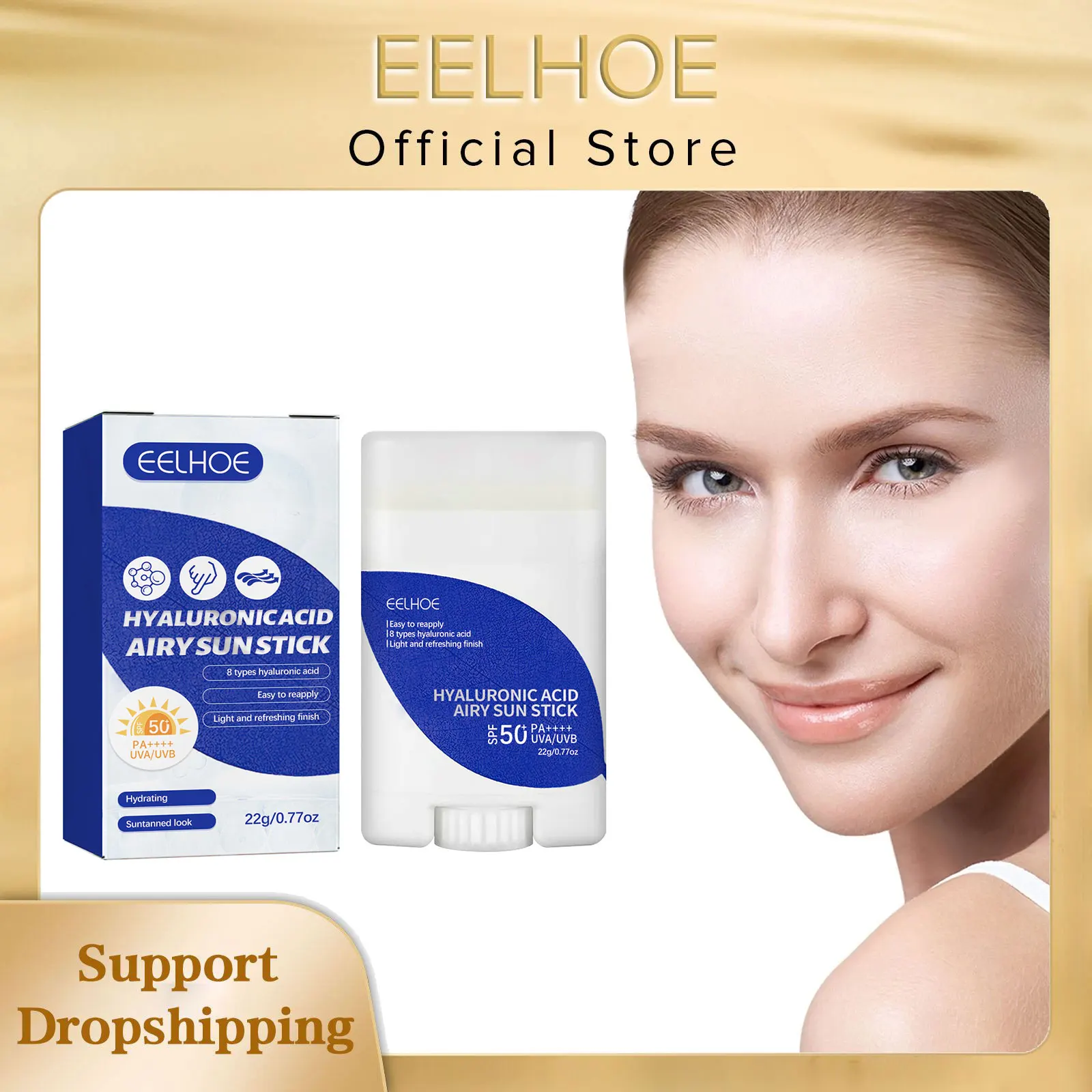 Sunscreen Stick UV Protective Cream Spf50 Gel Isolation Lotion Anti Oxidant Sunblock Waterproof Oil Control Whitening Sun Cream
Sunscreen Stick UV Protective Cream Spf50 Gel Isolation Lotion Anti Oxidant Sunblock Waterproof Oil Control Whitening Sun Cream