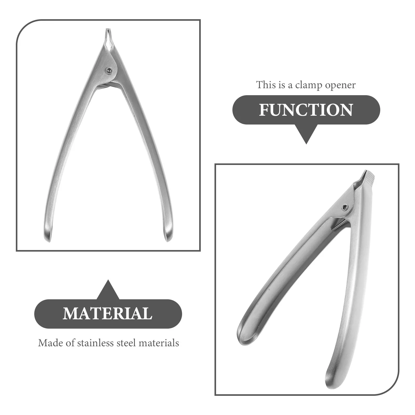 Stainless Steel Clam Opener Seafood Tool Oyster Shucker Kitchen Gadget Non Slip H Automatic Spring Design Strong Easy
Stainless Steel Clam Opener Seafood Tool Oyster Shucker Kitchen Gadget Non Slip H Automatic Spring Design Strong Easy