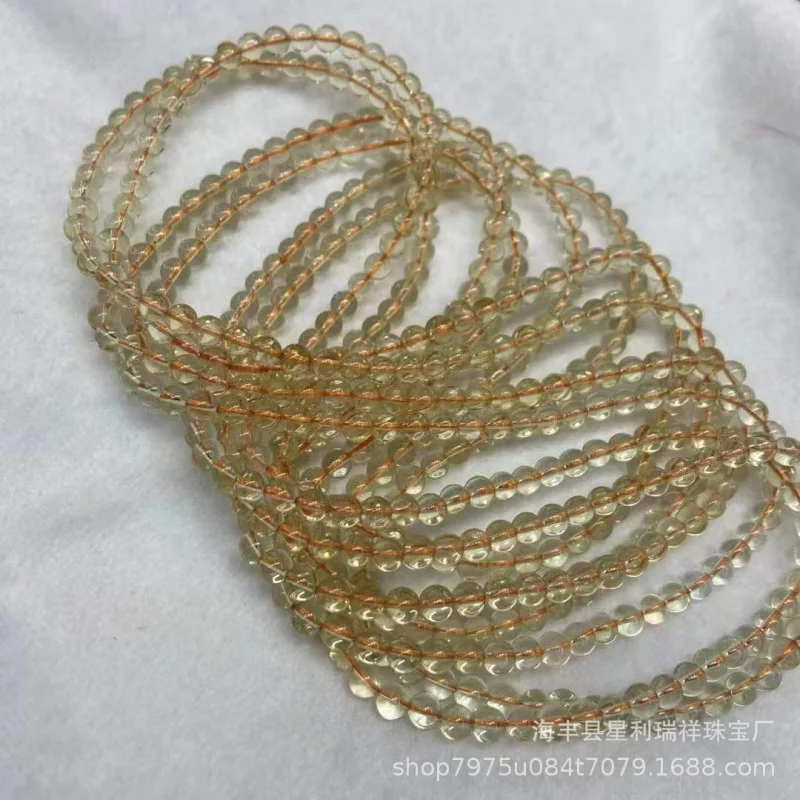 Natural Round Three Circle Bracelet Light Clean No Impurities Yellow Buddha Bead Brac
Natural Round Three Circle Bracelet Light Clean No Impurities Yellow Buddha Bead Brac