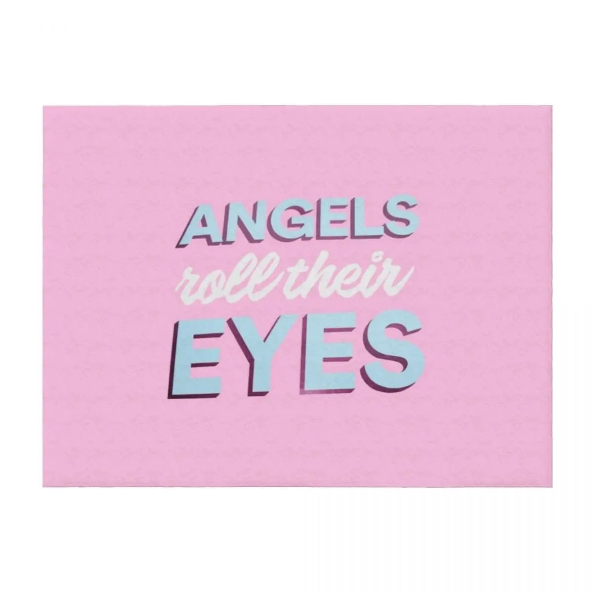 Angels Roll Their Eyes Design Throw Blanket Decorative Beds For Sofa Thin Soft Beds anime Blankets
Angels Roll Their Eyes Design Throw Blanket Decorative Beds For Sofa Thin Soft Beds anime Blankets