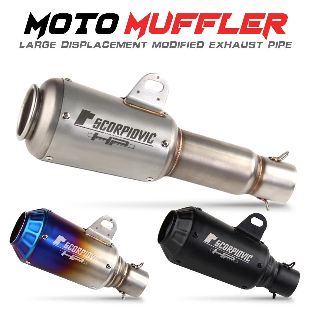 Motorcycle modified sports car Ninja 400 CBR500 TNT600 tapered flower cover net escape moto universal 51MM system exhaust
Motorcycle modified sports car Ninja 400 CBR500 TNT600 tapered flower cover net escape moto universal 51MM system exhaust