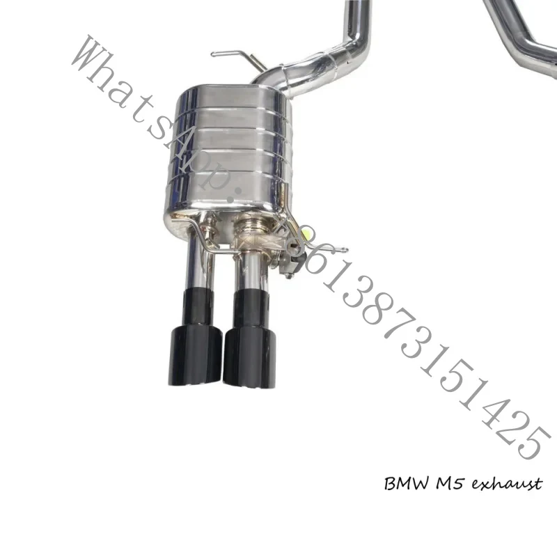 High-performance Door Exhaust Pipe M5 F10 4.4T Back Exhaust Pipe Muffler Controller with Four Tip Sound Upgrades
High-performance Door Exhaust Pipe M5 F10 4.4T Back Exhaust Pipe Muffler Controller with Four Tip Sound Upgrades