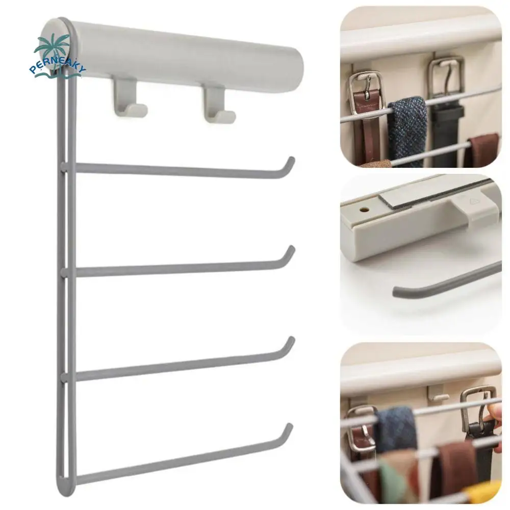 4 Layers Trouser Necktie Display Rack Self-adhesive Sliding Belt Storage Rack Punch Free Hanging Scarf Tie Hanger Clothing
4 Layers Trouser Necktie Display Rack Self-adhesive Sliding Belt Storage Rack Punch Free Hanging Scarf Tie Hanger Clothing