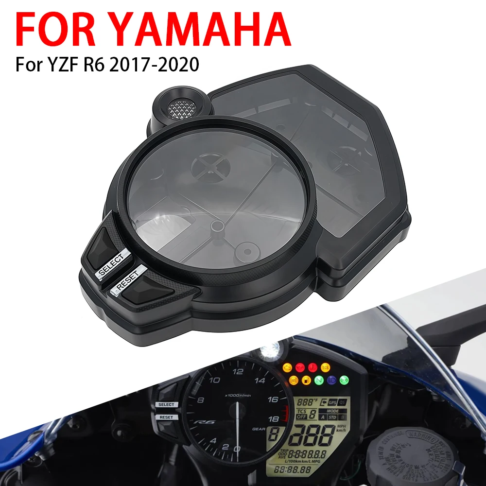 Speedometer Instrument Case Gauge Odometer Tachometer Housing Cover For Yamaha YZF R1 2009 2010 2011 - 2014 YZF R6 2017 - 2020
Speedometer Instrument Case Gauge Odometer Tachometer Housing Cover For Yamaha YZF R1 2009 2010 2011 - 2014 YZF R6 2017 - 2020
