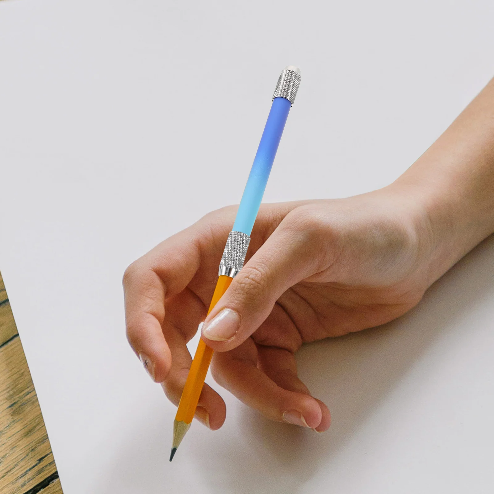 6Pcs Metal Pencil Extenders Reusable Pencil Holder Lengtheners Durable Art Sketch Pen Extending Tool Office Home Office Supplies
6Pcs Metal Pencil Extenders Reusable Pencil Holder Lengtheners Durable Art Sketch Pen Extending Tool Office Home Office Supplies