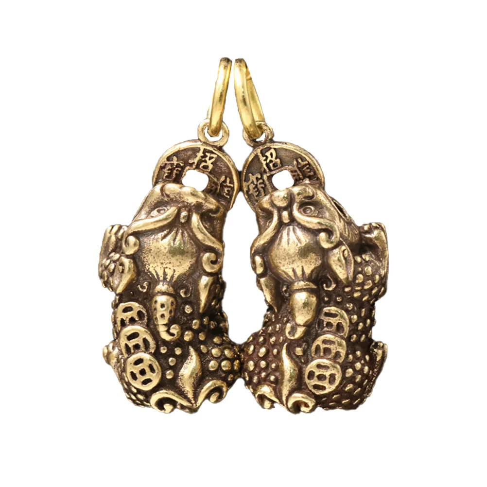 2pcs Keychain Pendant Brass Charm Cute Fortune Animal Mythology Bag Backpack Phone Accessory Jewelry Craft
2pcs Keychain Pendant Brass Charm Cute Fortune Animal Mythology Bag Backpack Phone Accessory Jewelry Craft