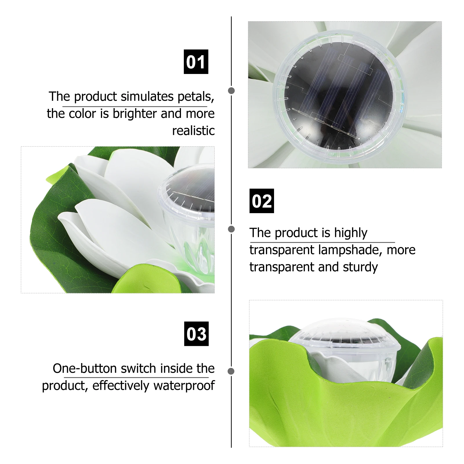 Lotus Lantern Solar Lights Decoration Waterproof PC Material Garden Pool Pond Flower Lamp L Lighting Design
Lotus Lantern Solar Lights Decoration Waterproof PC Material Garden Pool Pond Flower Lamp L Lighting Design