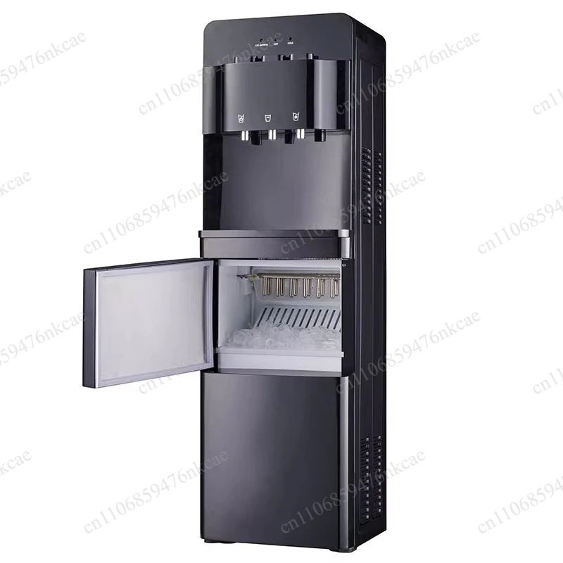 Freestanding electric water dispenser with ice maker top load plastic design for household hotel use
Freestanding electric water dispenser with ice maker top load plastic design for household hotel use