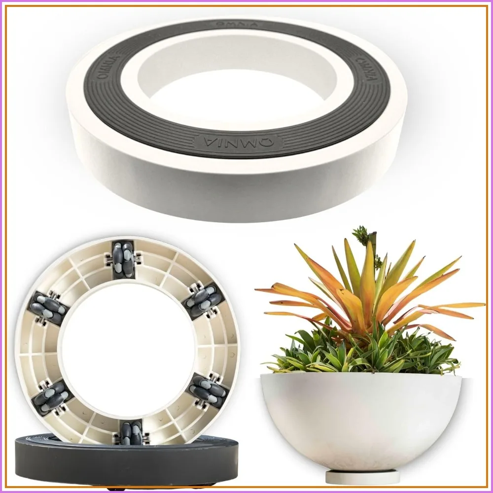 Heavy Duty Plant Caddy with Wheels for Large Pots – 200lb Capacity, 360° Rolling Plant Stand, Indoor & Outdoor Planter Mover, 1 Year Warranty, White
Heavy Duty Plant Caddy with Wheels for Large Pots – 200lb Capacity, 360° Rolling Plant Stand, Indoor & Outdoor Planter Mover, 1 Year Warranty, White