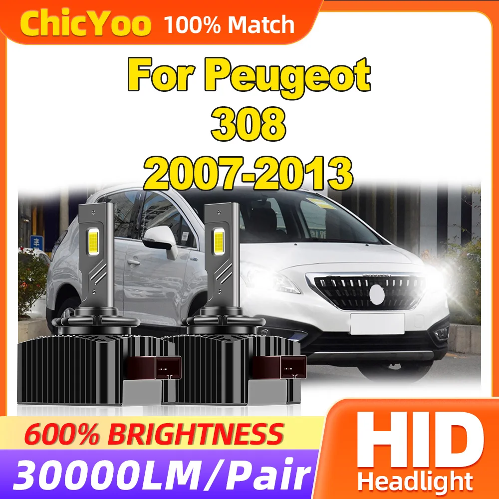 D1S HID Xenon Headlamp Bulbs 30000LM 120W Turbo Auto Lamps 12V LED Car Lights For Peugeot 308 2007 2008 2009 2010 2011 2012 2013
D1S HID Xenon Headlamp Bulbs 30000LM 120W Turbo Auto Lamps 12V LED Car Lights For Peugeot 308 2007 2008 2009 2010 2011 2012 2013