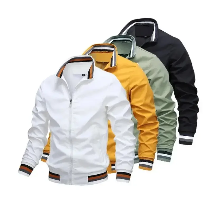 Men Windbreaker Jacket White Casual Jacket Fashion Men Outdoor Waterproof Sports Coat Spring Summer Bomber jacket Men Clothing
Men Windbreaker Jacket White Casual Jacket Fashion Men Outdoor Waterproof Sports Coat Spring Summer Bomber jacket Men Clothing