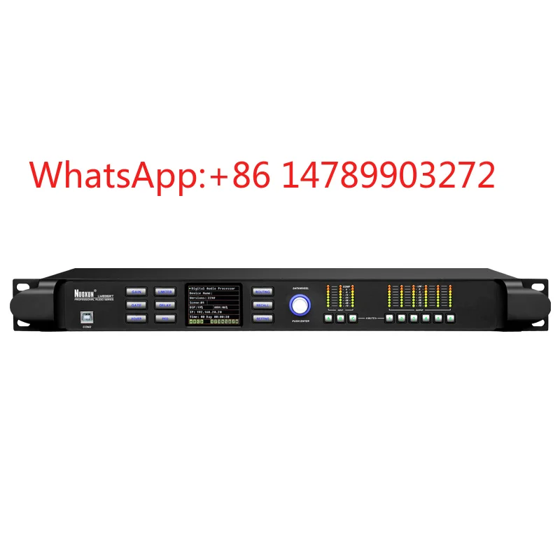 3 In 6 Out Equalizer Speaker Management Processor Live Stage Sound Equipment
3 In 6 Out Equalizer Speaker Management Processor Live Stage Sound Equipment