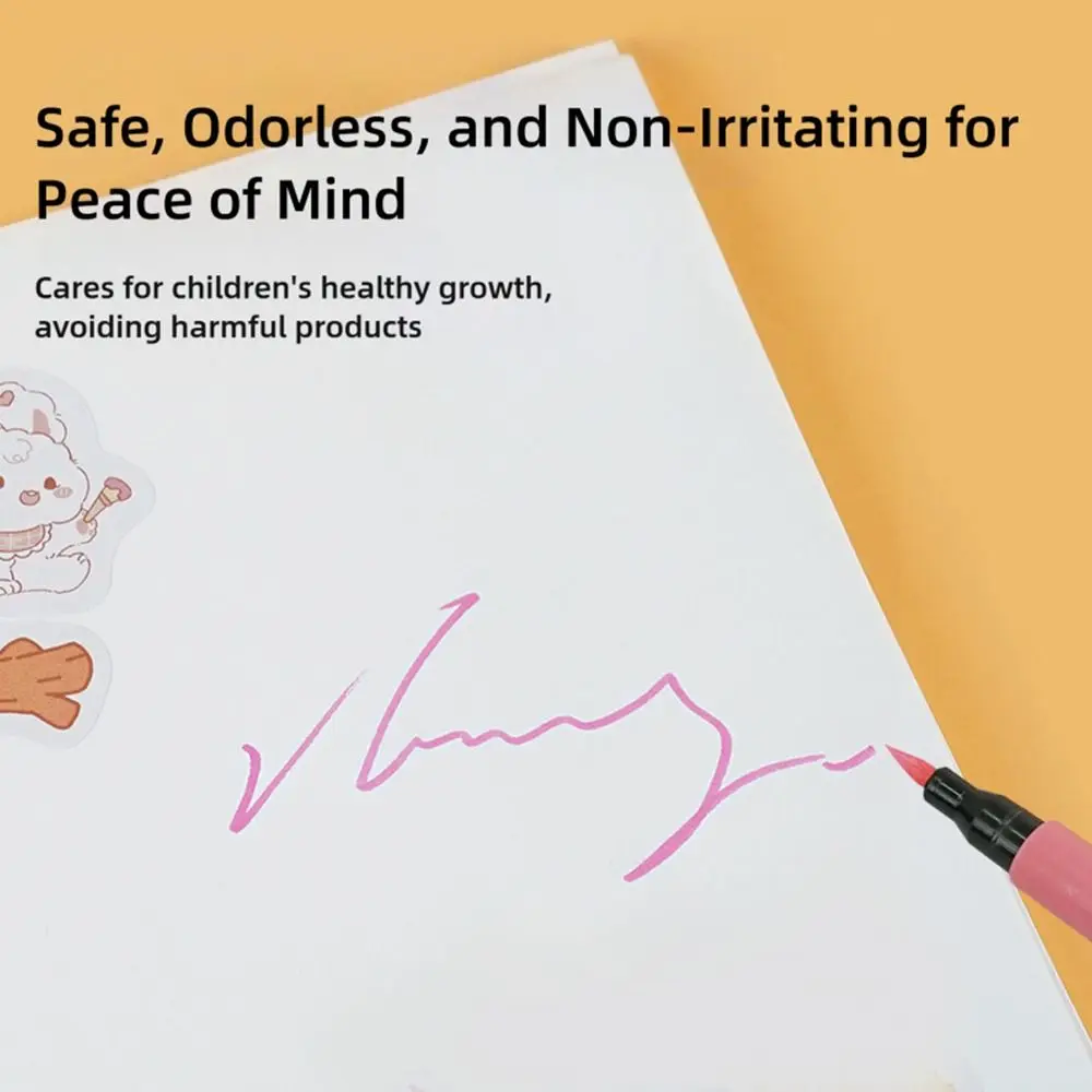 Soft Headed Acrylic Marker Pen Non-toxic Acrylic Paint Painting Pen Multiple Colors Watercolor Ink Soft Headed Marker
Soft Headed Acrylic Marker Pen Non-toxic Acrylic Paint Painting Pen Multiple Colors Watercolor Ink Soft Headed Marker