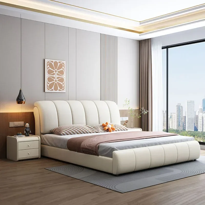 Queen Kids European Double Bed Nordic High End Headboard Twin Double Bed Girl Sleeping Letti Matrimoniali Bedroom Furniture
Queen Kids European Double Bed Nordic High End Headboard Twin Double Bed Girl Sleeping Letti Matrimoniali Bedroom Furniture