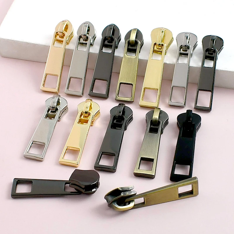 10Pcs 5# Zipper Sliders for Nylon Metal Resin Zip Tapes Backpack Closures Zippers Cursor Sewing Replacement Zips Tongue Repair
10Pcs 5# Zipper Sliders for Nylon Metal Resin Zip Tapes Backpack Closures Zippers Cursor Sewing Replacement Zips Tongue Repair
