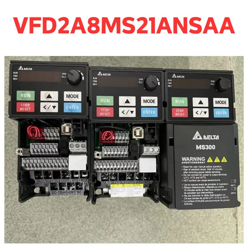 90% new, Delta inverter, VFD2A8MS21ANSAA, Beautiful condition, well tested, fast delivery
90% new, Delta inverter, VFD2A8MS21ANSAA, Beautiful condition, well tested, fast delivery