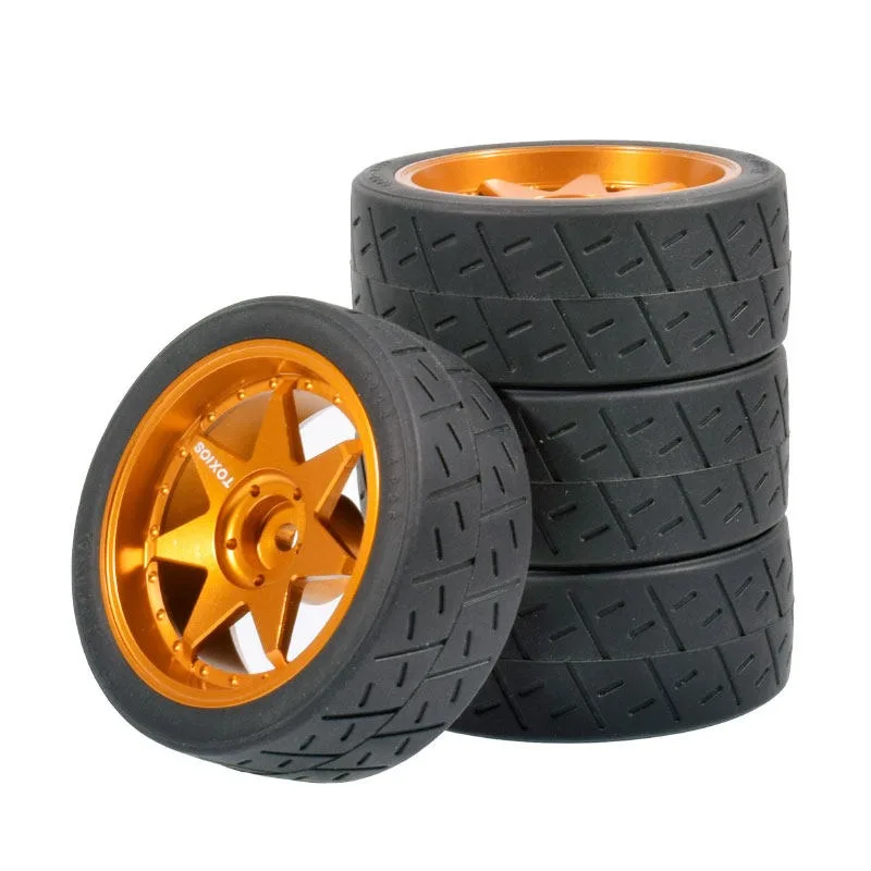 4pcs 68mm 1/10 RC Racing Tires Wheels 12mm Hex for 1/10 Scale RC On Road Car Tamiya TT01 TT02 XV01 XV02 PTG-2 HSP HPI Kyosho
4pcs 68mm 1/10 RC Racing Tires Wheels 12mm Hex for 1/10 Scale RC On Road Car Tamiya TT01 TT02 XV01 XV02 PTG-2 HSP HPI Kyosho