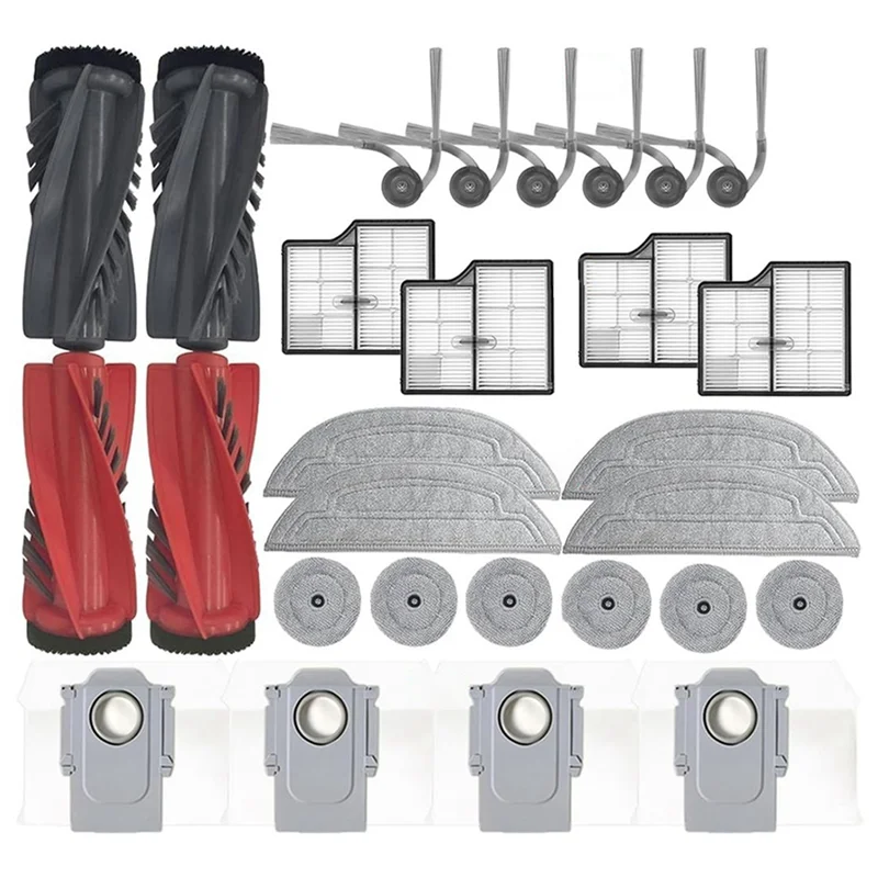 N83R Комплект для замены робота-пылесоса HEPA-фильтры Основная боковая щетка HEPA-фильтры Накладки для швабры Мешки для пыли
N83R Комплект для замены робота-пылесоса HEPA-фильтры Основная боковая щетка HEPA-фильтры Накладки для швабры Мешки для пыли